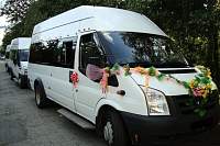 Как украсить автобус на свадьбу?